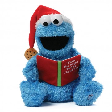 STORYTIME COOKIE MONSTER READING Plush