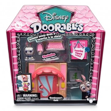 Disney Doorables  Judy Hopps Jumbeaux's Cafe Mini Stack Playset Zootopia
