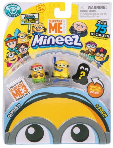 Despicable Me mineez character Pack 3
