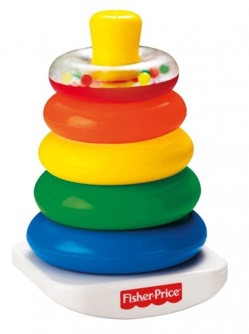 Fisher-Price baby Rock a Stack learning toys