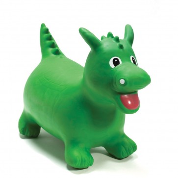 Happy Hopperz Green Dinosaur