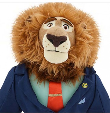 Mayor Leodore Lionheart Plush Zootopia doll