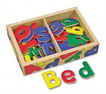 melissa and doug Magnetic Wooden alphabet