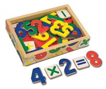 melissa and doug Magnetic Wooden Number