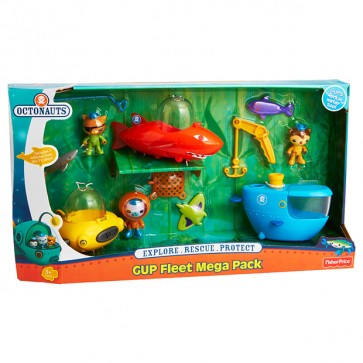 Fisher Price Octonauts GUP Fleet Mega Pack Toy
