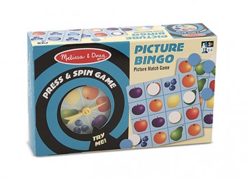 melisa doug Press and Spin bingo game