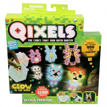 Qixels Design Creator glow in the dark