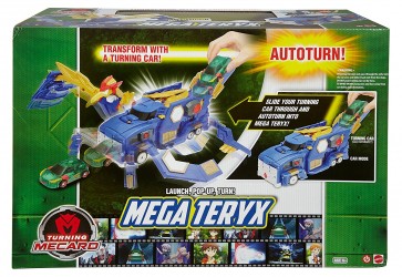 Turning MeCard Mega Teryx toy