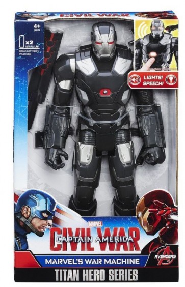 Marvel Avengers Titan Hero Tech War Machine Civil War 12 inch Movie Figure