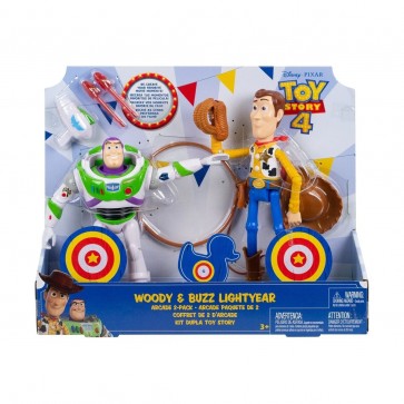 Toy Story 4 Woody & Buzz Lightyear action figure