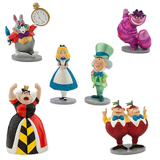 Alice In Wonderland Figure Play Set Disney Toy Play Set 