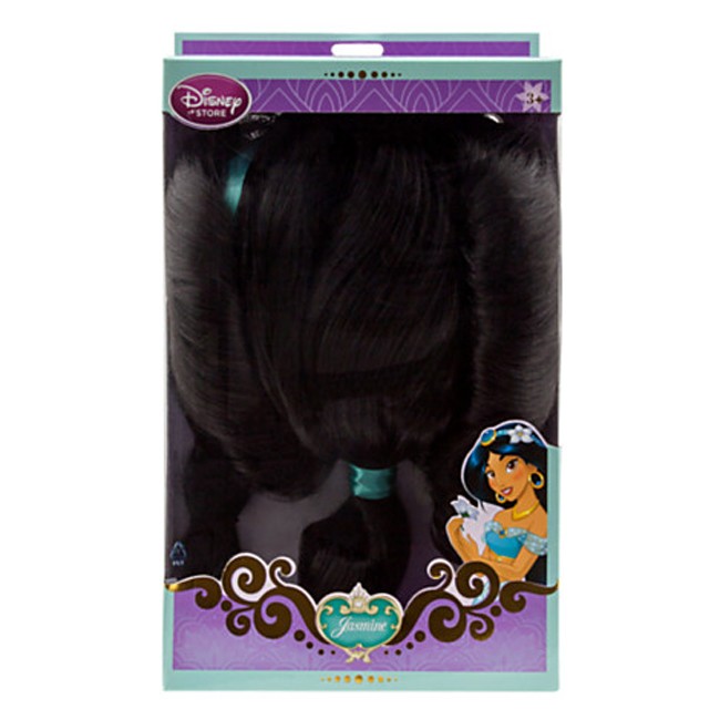 Princess Jasmine Wig Hair for Kids - Costume Accessories