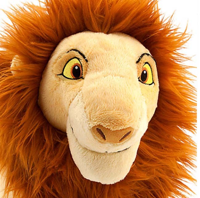 Simba Plush Large 45cm Lion King Toy 
