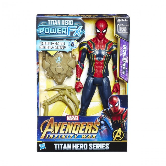Marvel Avengers titan hero series iron spider action figure 