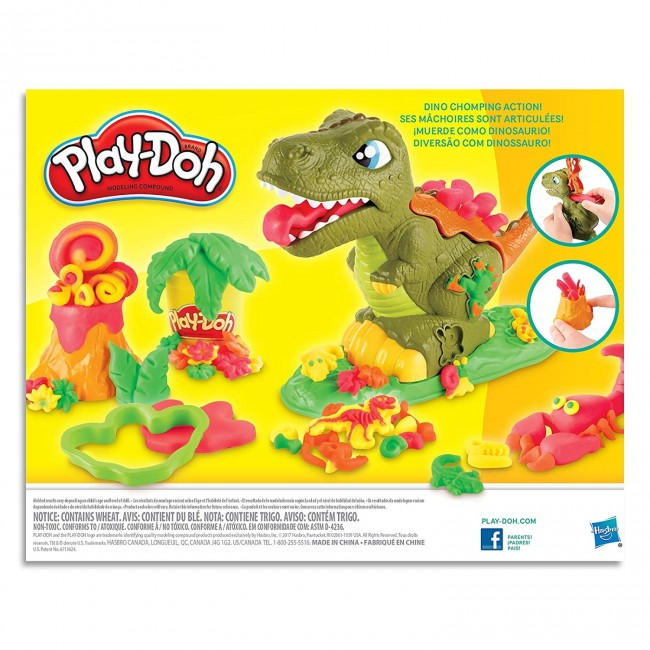 dinosaur play dough set
