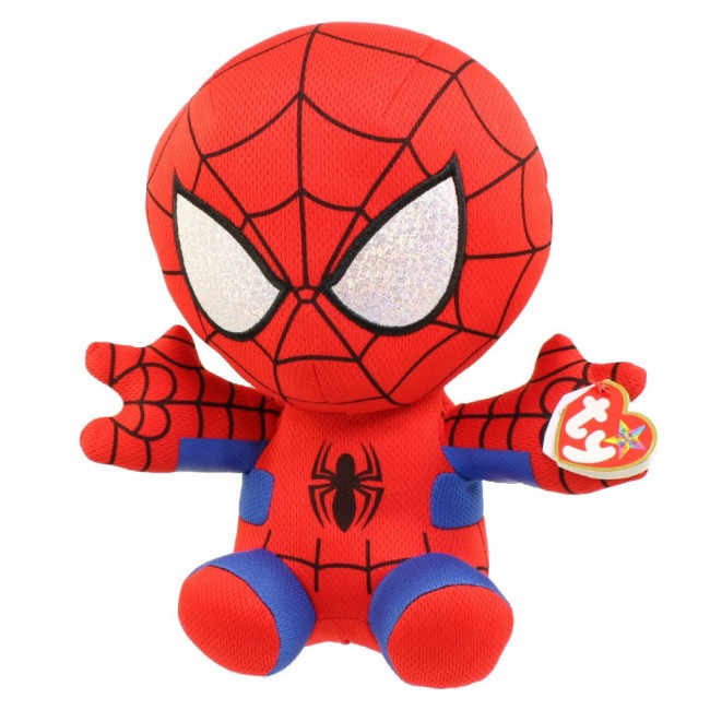 TY Marvel Beanies Babies Spiderman Plush