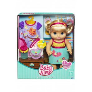 baby alive doll drink wet