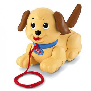 fisher price snoopy dog puppy pull along toys