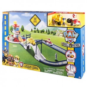 Paw Patrol Launch 'N' Roll Lookout Tower Track Set