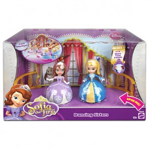 Princess Sofia the first Dancing Sisters Amber figure