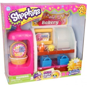 Shopkins Spin Mix Bakery Stand Playset