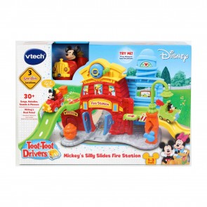 VTech Toot-Toot Drivers Silly Slides Fire Station Mickey Mouse