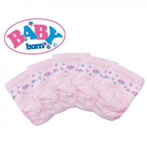 baby born doll nappies