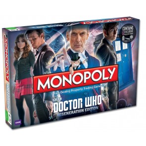 Monopoly Doctor Who Regeneration Edition Board Game